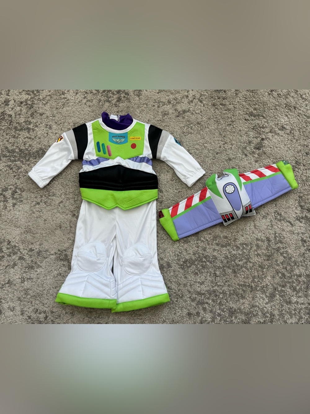 Disney Buzz Lightyear Costume 12-18M with Wings Toy Story